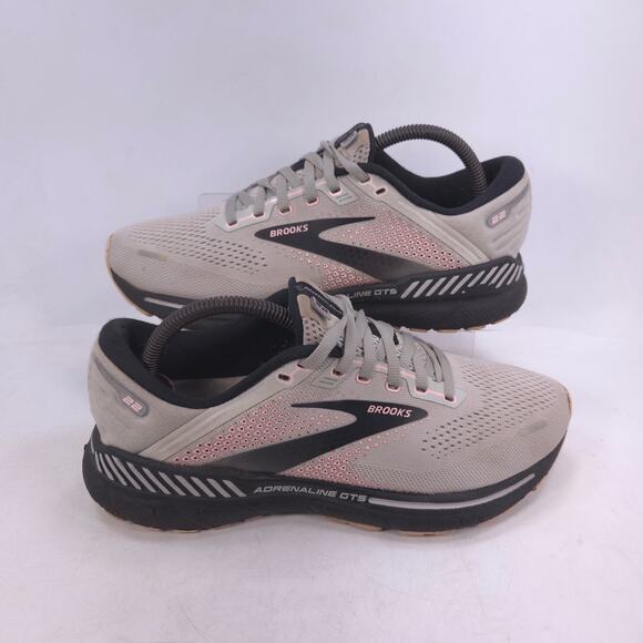 Brooks Adrenaline GTS 22 Athletic Running Shoe Womens Size 9.5 1203531B035 Gray - Picture 6 of 10